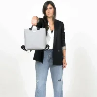 mochila Babau Boogie S, vista lateral para uso diario