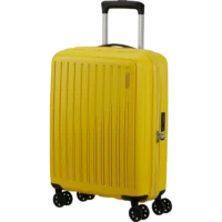 Maleta de cabina American Tourister, vista principal, carcasa rígida, ruedas 360° y diseño resistente
