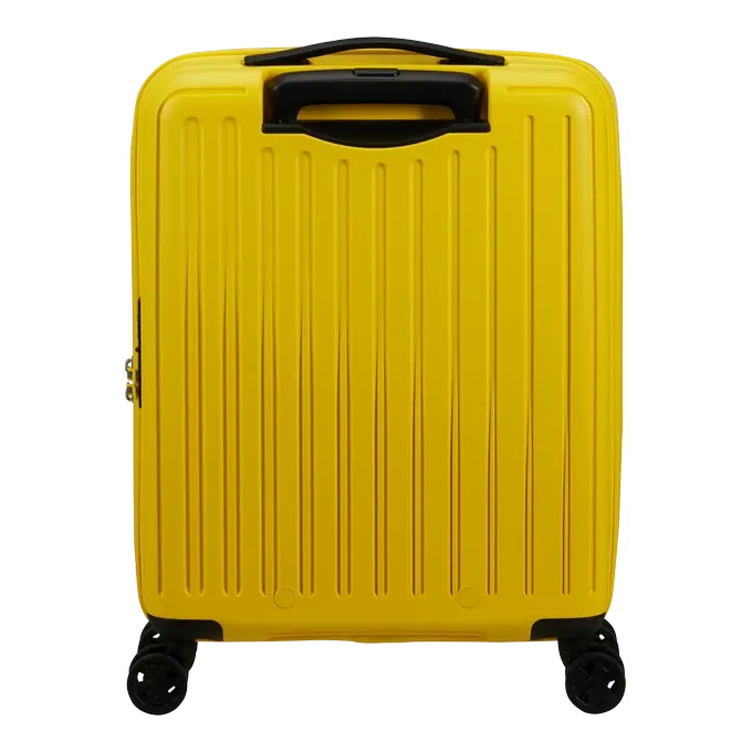 Maleta de cabina American Tourister, vista principal, carcasa rígida, ruedas 360° y diseño resistente
