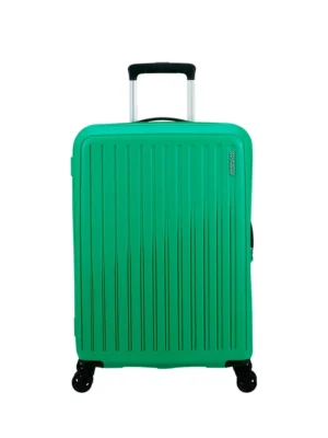 Maleta mediana American Tourister, vista principal, carcasa rígida, ruedas 360° y diseño resistente