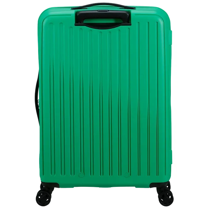 Maleta mediana American Tourister, vista principal, carcasa rígida, ruedas 360° y diseño resistente