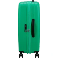 Maleta mediana American Tourister, vista principal, carcasa rígida, ruedas 360° y diseño resistente