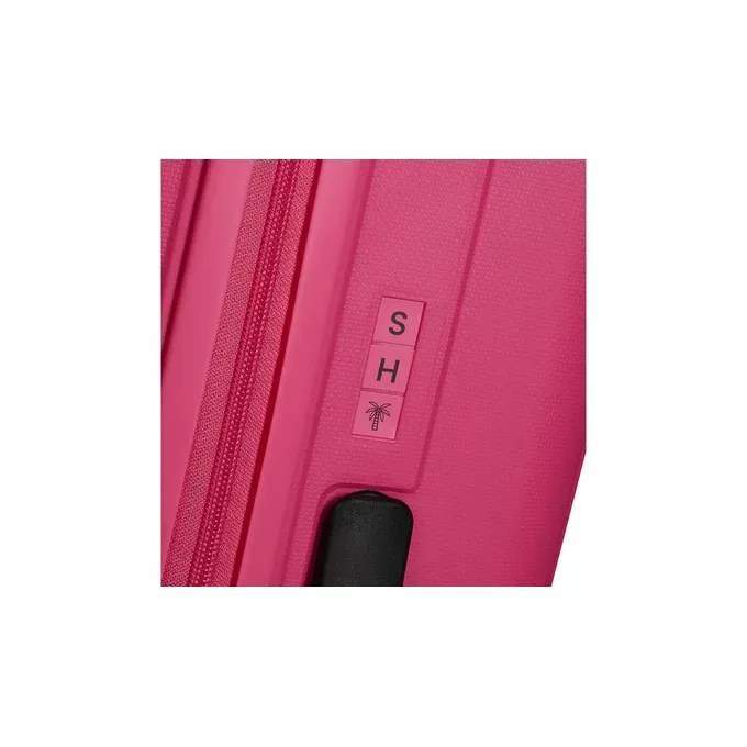 Maleta de cabina American Tourister, vista principal, carcasa rígida, ruedas 360° y diseño resistente