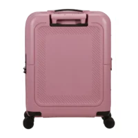 Maleta de cabina Dashpop American Tourister, detalle del cierre, cierre TSA integrado y estructura segura