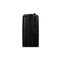 Maleta de cabina Dashpop American Tourister, detalle del cierre, cierre TSA integrado y estructura segura