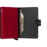 Tarjetero metálico Secrid tarjetero__wallet_barcelona_b_red_2 con diseño compacto