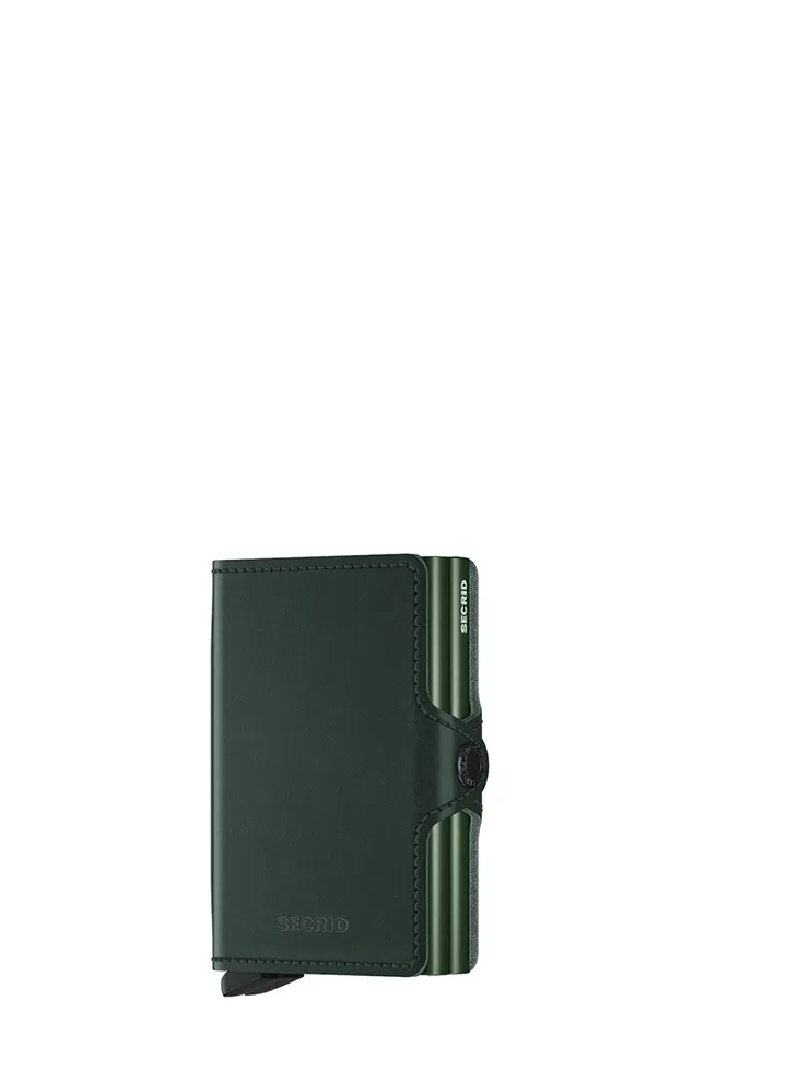 Tarjetero metálico Secrid tarjetero__t_wallet_barcelona_green con diseño compacto