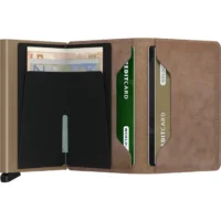 Tarjetero metálico Secrid tarjetero__slimwallet_barcelona_taupe_3 con diseño compacto