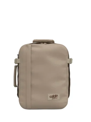 Mochila CabinZero Classic Tech 28L Zen Garden, vista de producto para viaje y cabina