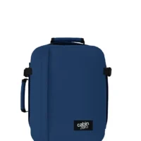 Mochila CabinZero Classic Tech 28L Navy, vista de producto para viaje y cabina