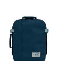 Mochila CabinZero Classic Tech 28L Blue Grotto, vista de producto para viaje y cabina