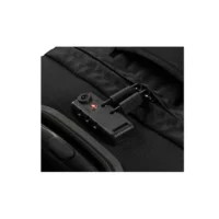 Bolsa de viaje American Tourister, detalle de ruedas, asas resistentes, formato flexible y espacio amplio