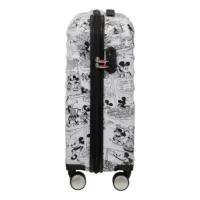 Maleta de cabina American Tourister, vista principal, carcasa rígida, ruedas 360° y diseño resistente