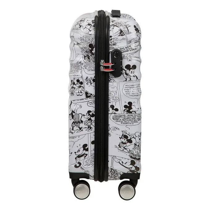 Maleta de cabina American Tourister, vista principal, carcasa rígida, ruedas 360° y diseño resistente