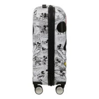 Maleta de cabina American Tourister, vista principal, carcasa rígida, ruedas 360° y diseño resistente