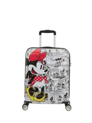 Maleta de cabina American Tourister, vista principal, carcasa rígida, ruedas 360° y diseño resistente