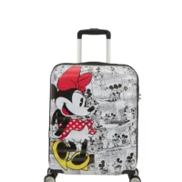 Maleta de cabina American Tourister, vista principal, carcasa rígida, ruedas 360° y diseño resistente
