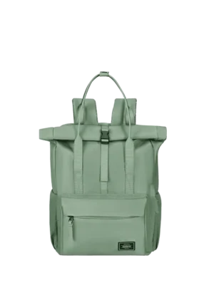 Mochila urbana Urban Groove American Tourister en color verde, vista principal