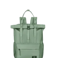 Mochila urbana Urban Groove American Tourister en color verde, vista principal