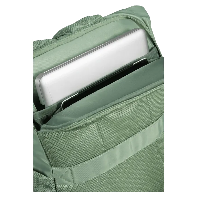 Mochila urbana Urban Groove American Tourister en color verde, vista principal