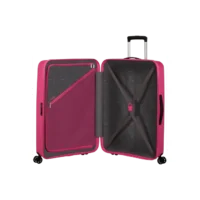 Maleta grande American Tourister, vista principal, carcasa rígida, ruedas 360° y diseño resistente