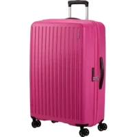 Maleta grande American Tourister, vista principal, carcasa rígida, ruedas 360° y diseño resistente