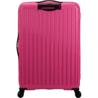 Maleta grande American Tourister, vista principal, carcasa rígida, ruedas 360° y diseño resistente