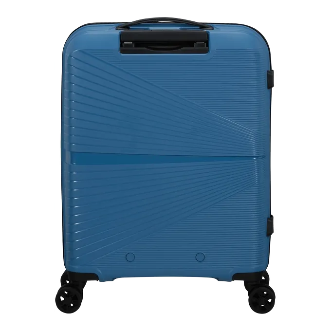 Maleta de cabina American Tourister, vista principal, carcasa rígida, ruedas 360° y diseño resistente