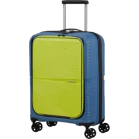 Maleta de cabina American Tourister, vista principal, carcasa rígida, ruedas 360° y diseño resistente