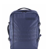 Mochila CabinZero Military 44L Navy, vista de producto para viaje y cabina
