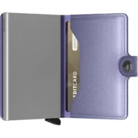 Tarjetero metálico Secrid tarjetero__wallet_barcelona_met_lila_2 con diseño compacto