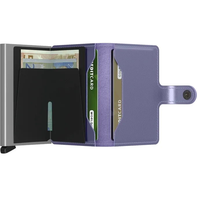 Tarjetero metálico Secrid tarjetero__wallet_barcelona_met_lila_3 con diseño compacto