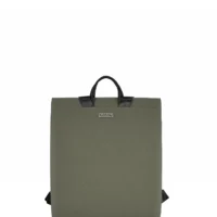 mochila Babau Boogie M en acabado Delta Army, vista lateral para uso diario