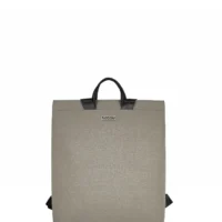 mochila Babau Boogie M en acabado Taupe, vista lateral para uso diario
