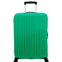 Maleta mediana American Tourister, vista principal, carcasa rígida, ruedas 360° y diseño resistente