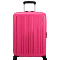 Maleta mediana American Tourister, vista principal, carcasa rígida, ruedas 360° y diseño resistente