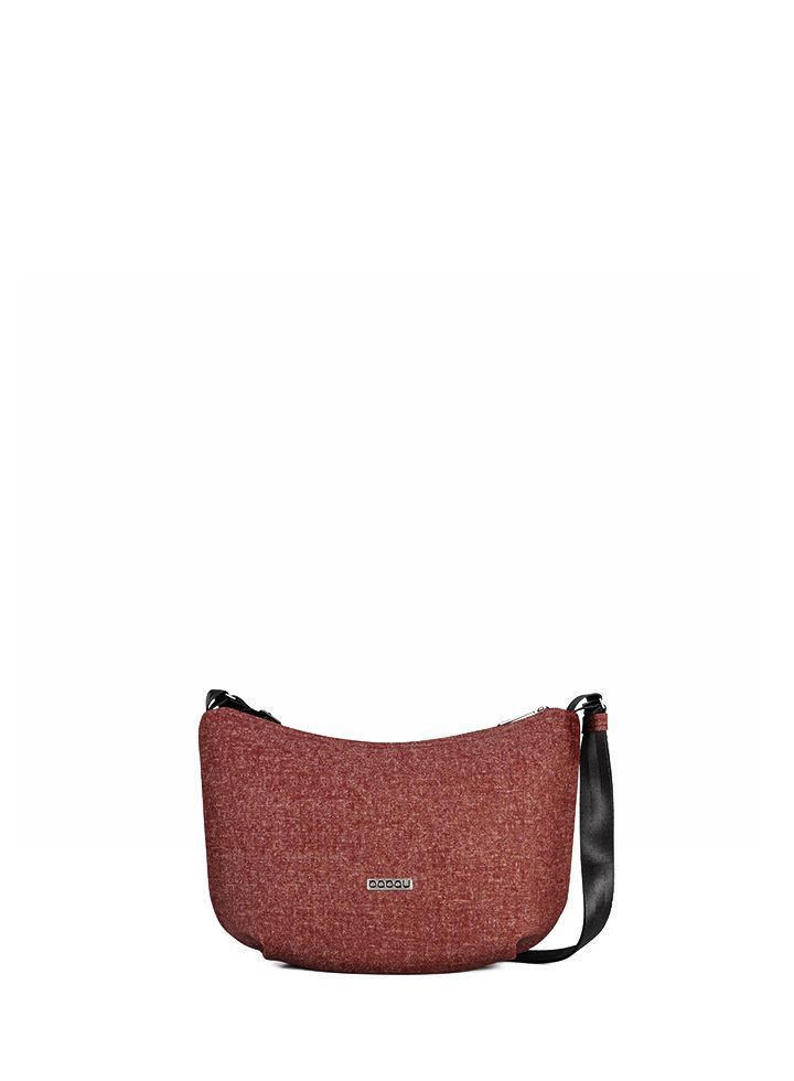 bolso bandolera Babau Jazz en acabado Mix Terracota, vista de producto para uso diario