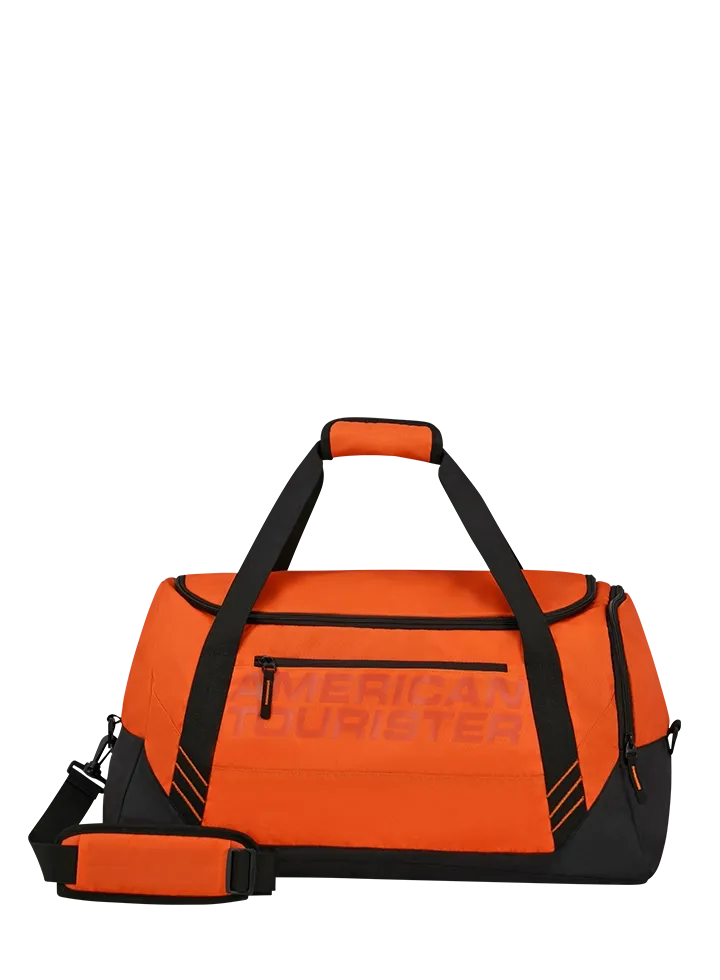 Mochila urbana Urban Groove American Tourister en color naranja, vista principal