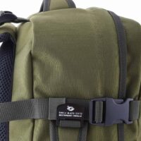 Mochila CabinZero Military 28L, vista de producto para viaje y cabina