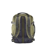 Mochila CabinZero Military 28L, vista de producto para viaje y cabina