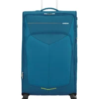 Maleta grande Summerfunk American Tourister en color turquesa, vista principal