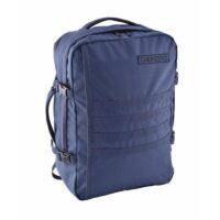 Mochila CabinZero Military 44L Navy, vista de producto para viaje y cabina