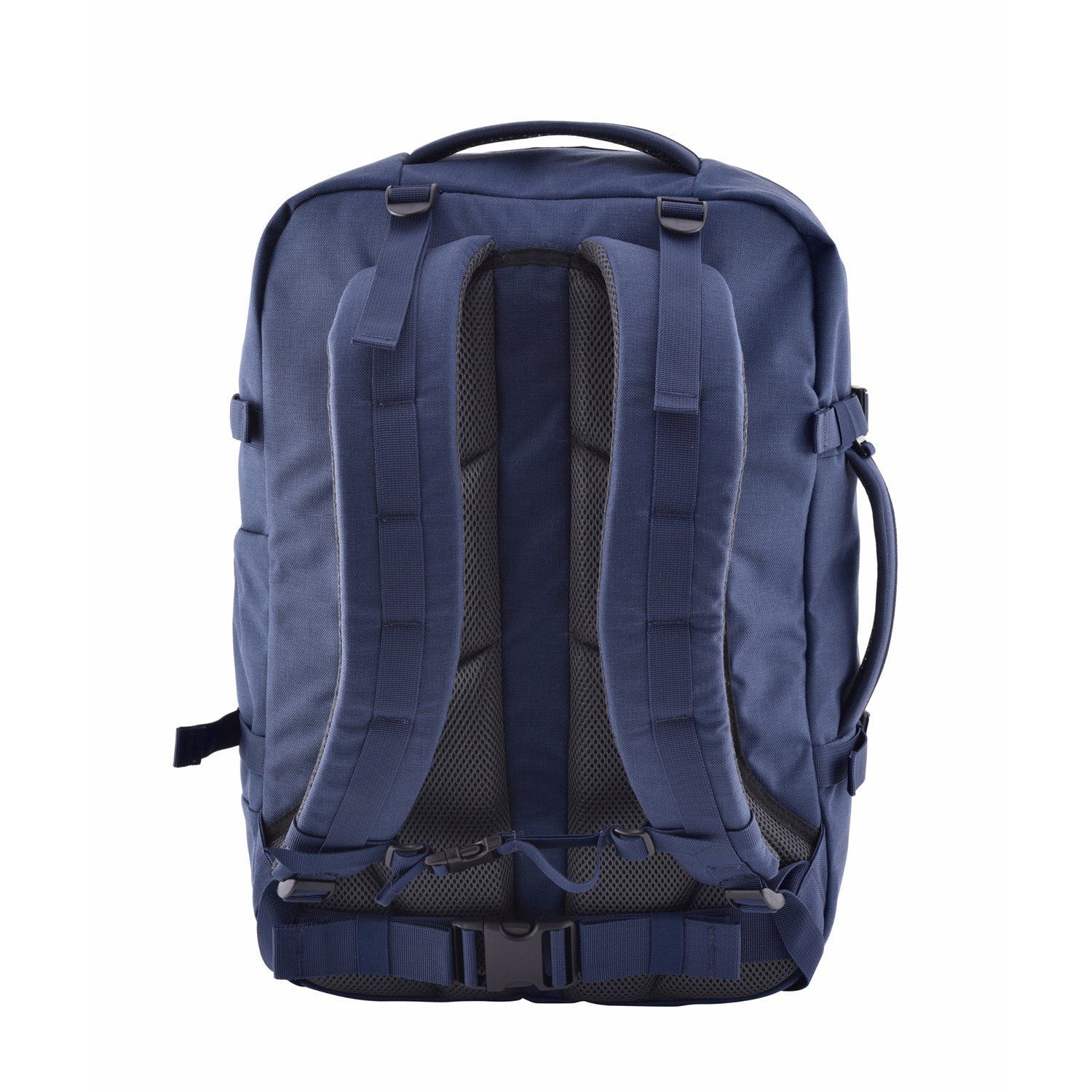 Mochila CabinZero Military 44L Navy, vista de producto para viaje y cabina