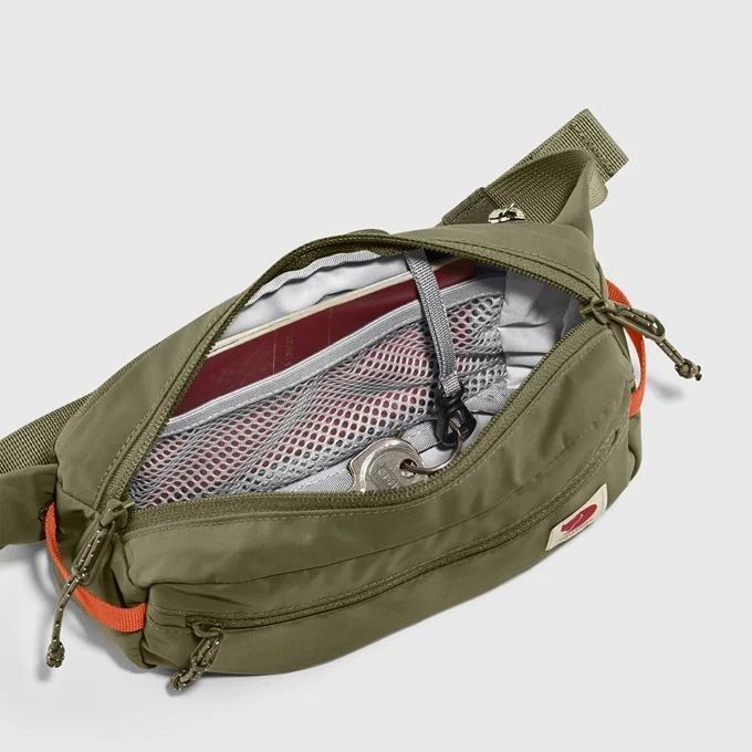 Riñonera Fjallraven comprar-rinonera--high-coast-hip-pack-verde-5 práctica y funcional para viajes