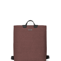 mochila Babau Boogie L en acabado Açai, vista frontal para uso diario