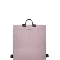 mochila Babau Boogie L en acabado Delta Pink, vista frontal para uso diario