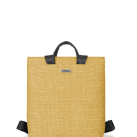 mochila Babau Boogie L en acabado Maglia Hive, vista frontal para uso diario