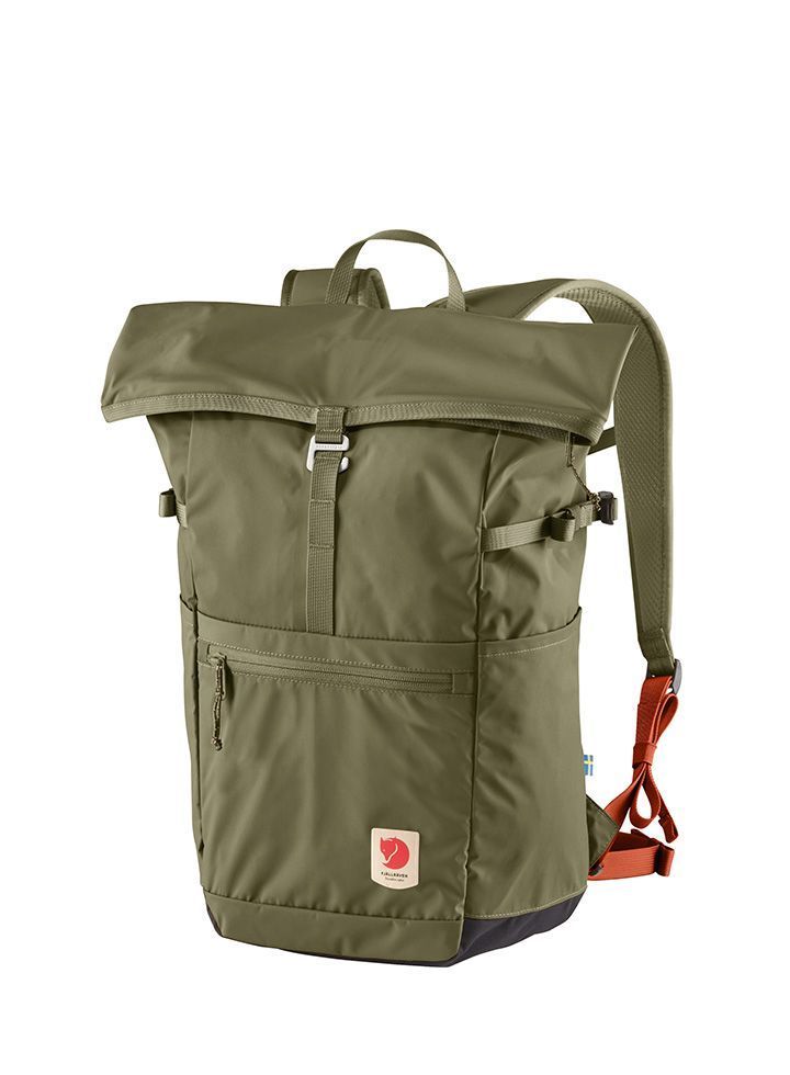 Mochila Fjallraven mochila--high-coast-foldsack-verde resistente y funcional para uso diario