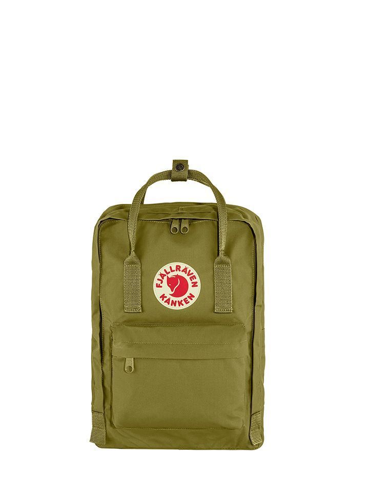Mochila Fjallraven mochila--kanken-laptop-13-folliage-green resistente y funcional para uso diario