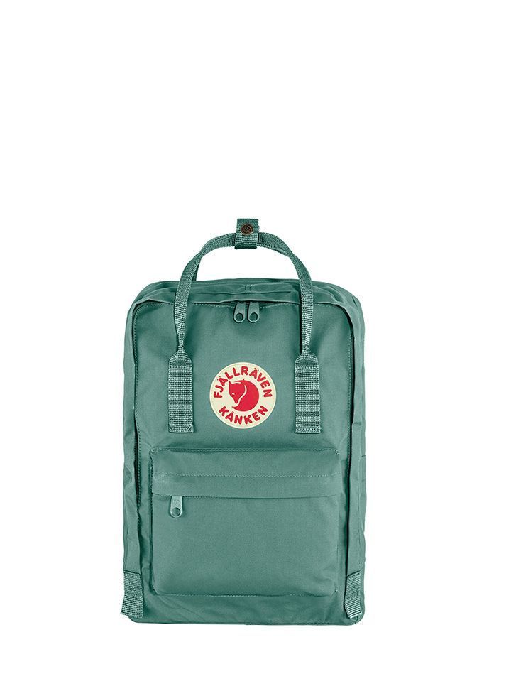 Mochila Fjallraven mochila--kanken-laptop-13-frost-green resistente y funcional para uso diario